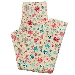 NWOT Snowflake Leggings